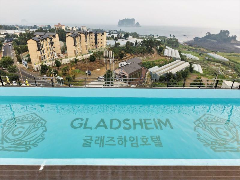 Gladsheim Hotel Seogwipo-stad Buitenkant foto