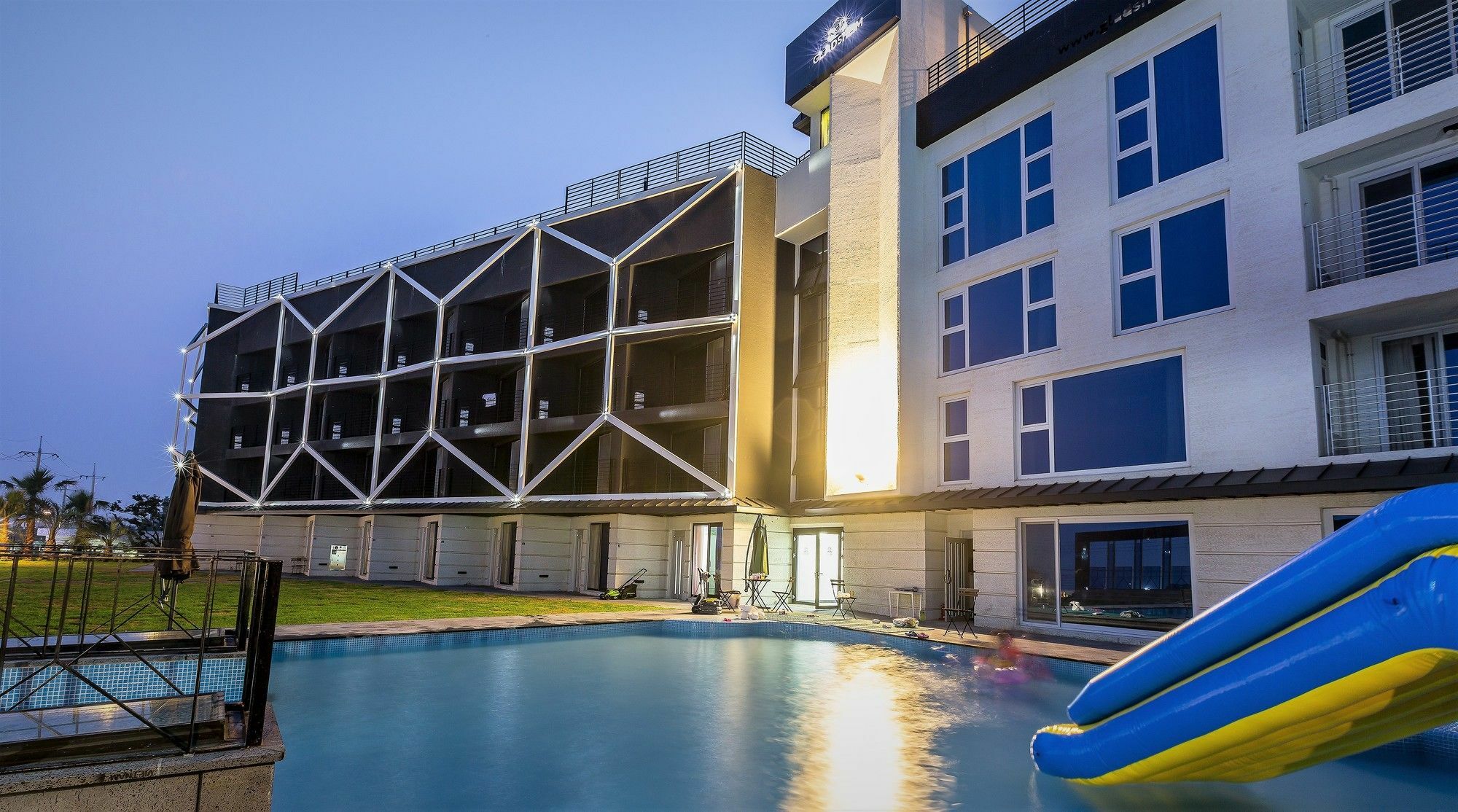 Gladsheim Hotel Seogwipo-stad Buitenkant foto